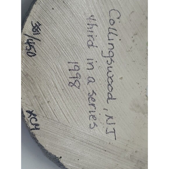 Hestia Knigt Park Christmas Ornament Collingswood NJ USA 1998 Vintage Hanging - Picture 8 of 16